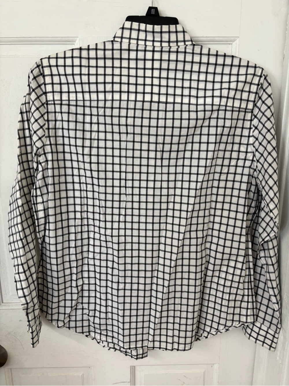 Lauren Ralph Lauren Navy & White Gingham Button-Down Shirt - Picture 2 of 5